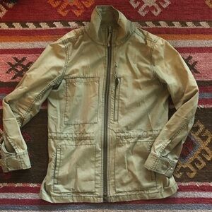 Madewell Olive Military Field Jacket M